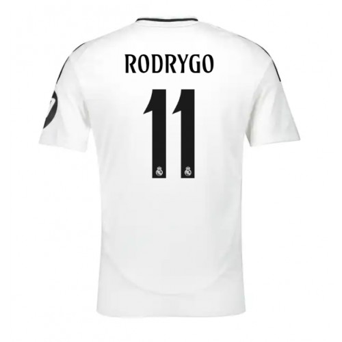 Fotbalové Dres Real Madrid Rodrygo Goes #11 Domácí 2024-25 Krátký Rukáv